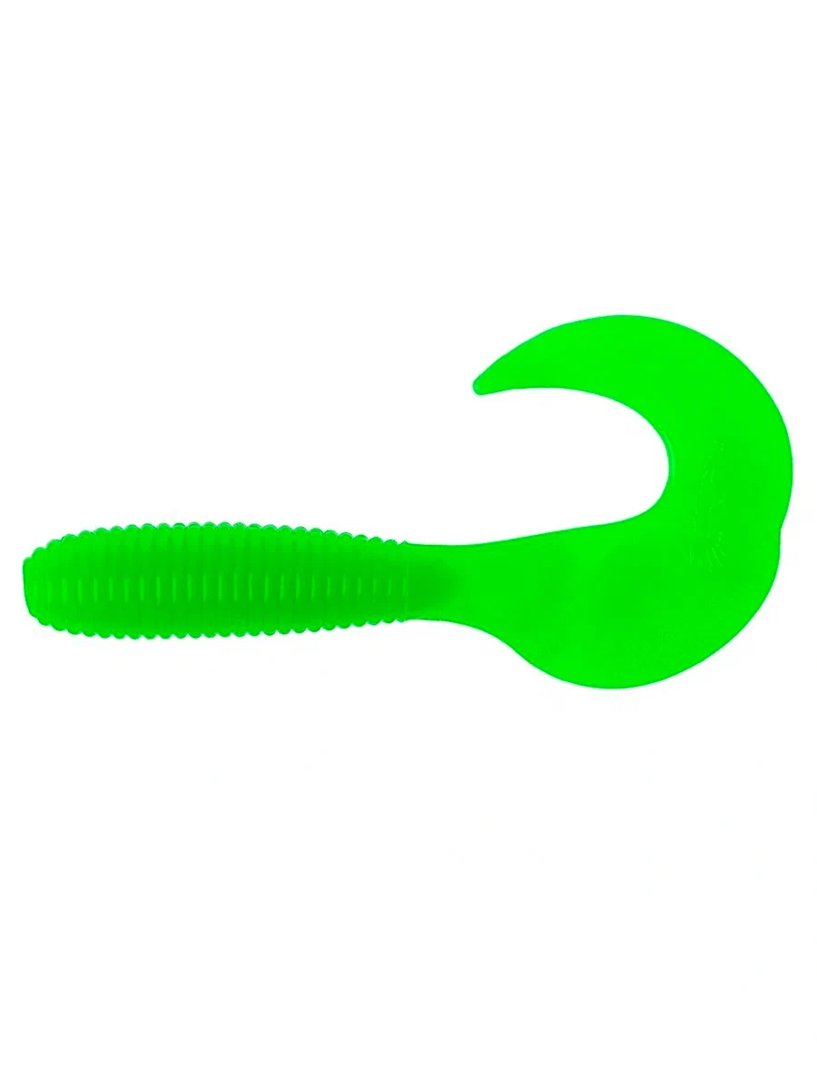 Твистер Credo 3.35", 8.5см, Electric Green